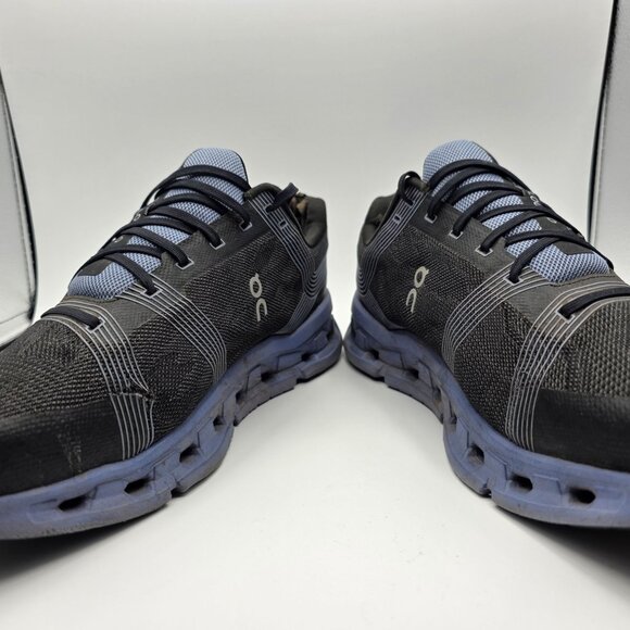 On Cloudgo Mens Size 12.5 Black Shale Blue Athletic Running Shoes Sneakers Walk main image 8